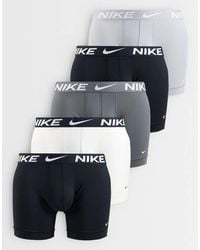 Nike - Essential Micro 5 Pack Boxer Briefs - Lyst