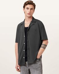 AllSaints - – hudson – kurzärmliges hemd - Lyst