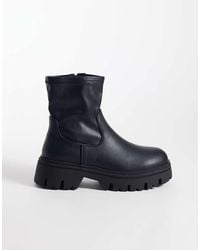 SEQWL - Twirl Chunky Sock Boots - Lyst