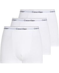 Calvin Klein - Icon Cotton Stretch 3 Pack Darted Trunk - Lyst