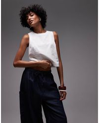 ARKET - Top Senza Maniche Con Fondo A Punta - Lyst