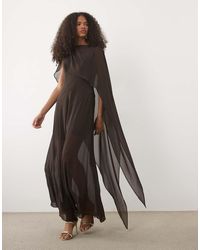 Forever New - Cape Sleeve Maxi Dress - Lyst