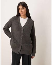 ASOS - Oversized Boyfriend Cardigan - Lyst
