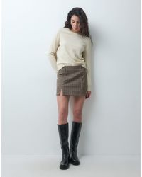 ONLY - High Waist Mini Skirt - Lyst