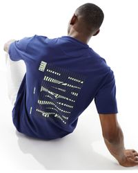 Farah - Damon Back Print T-shirt - Lyst