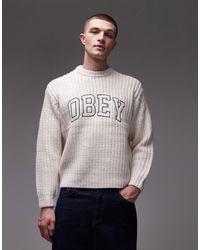 Obey - – college-strickpullover - Lyst