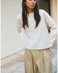 Pull&Bear - Double Sleeve Slogan T-Shirt - Lyst