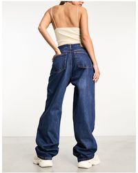 Weekday - Rail - jeans ampi dritti a vita medio alta corrente - Lyst