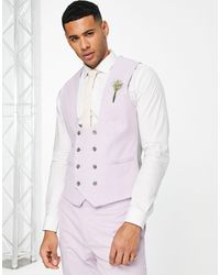 ASOS - Wedding Super Skinny Suit Waistcoat - Lyst