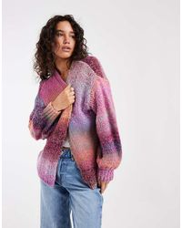ASOS - Knitted Slouchy Oversized Cardigan - Lyst