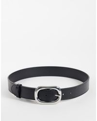 Mango - Rounded Buckle Belt - Lyst