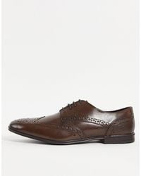 River Island - Lace Up Derby Brogues - Lyst