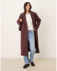 ASOS - Chuck On Overcoat - Lyst