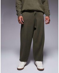 ASOS - Oversized Knit Cuffed Sweatpants - Lyst