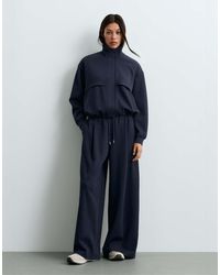 Oysho - High-Neck Piqué Jacket With Cotton - Lyst