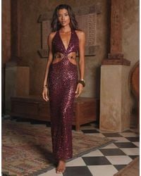Moda Minx - Zarqa Maxi Dress - Lyst