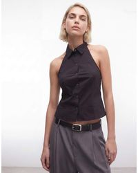 Weekday - Sleeveless Button Down Shirt - Lyst