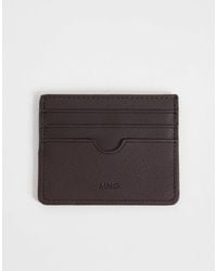 Mango - Faux Leather Card Holder - Lyst