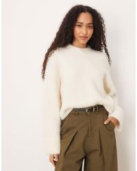 ASOS - – dicker pullover aus hochwertiger alpakawolle - Lyst