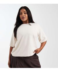 ONLY - Short Sleeve Knitted Jumper - Lyst