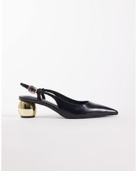 ASOS - Starlight Slingback Ball Heeled Shoes - Lyst