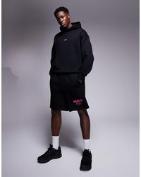 HUGO - Co-Ord Loose Fit Jersey Shorts - Lyst