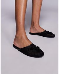 Public Desire - Mules ornementées à enfiler en tulle - noir - Lyst