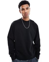 Jack & Jones - Premium Oversized 400Gsm Heavyweight Crew Neck Sweatshirt - Lyst