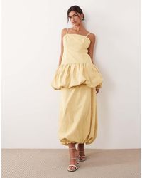 ARRANGE - Co-ord Bubble Midi Skirt - Lyst