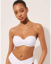 Calzedonia - Calzendonia Padded Bandeau Bikini Top Indonesia - Lyst