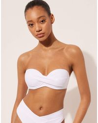Calzedonia - Calzendonia Padded Bandeau Bikini Top Indonesia - Lyst
