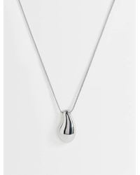 TOPSHOP - Matilda Teardrop Pendant Necklace - Lyst