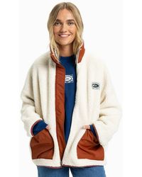 Quiksilver - Minto Sherpa Sherpa Jacket - Lyst