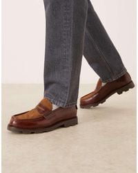 Pompeii UK - Pompeii Modena Leather Loafers - Lyst