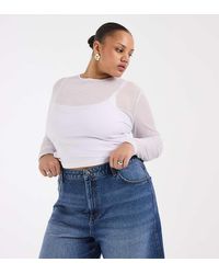 Collusion - Plus Loose Denim Jort - Lyst