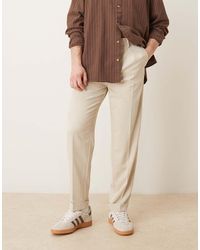 ASOS - Tailored Carrot Fit Pants - Lyst
