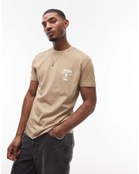 Tommy Hilfiger - Varsity Graphic Chest Logo T-Shirt - Lyst
