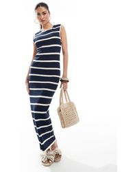 Vero Moda - – knöchellanges, gestricktes jersey-kleid - Lyst