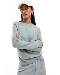 ONLY - Pull en maille à col ras - Lyst