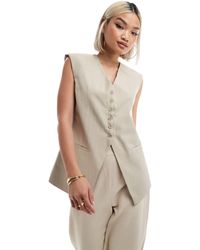 ASOS - – longline-weste - Lyst