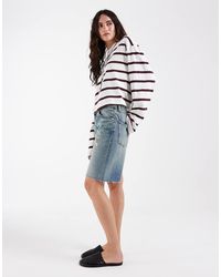 ASOS - Long Sleeve Boxy Cropped T-shirt - Lyst