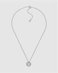 Michael Kors - Pavé Logo Pendant Necklace, Mkj8546040 - Lyst