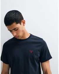 Barbour - Essential Sports Logo T-shirt - Lyst