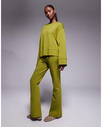 ASOS - – ausgestellte jogginghose aus interlock-stoff - Lyst