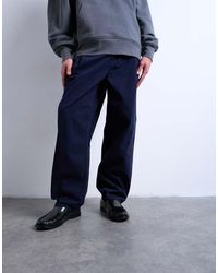 TOPMAN - Broek Van Keperstof Met Toelopende Pasvorm - Lyst