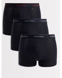 Calvin Klein - – icon cotton stretch – 3er-pack locker geschnittene unterhosen aus stretch-baumwolle - Lyst