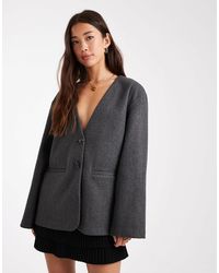 ONLY - – lange strickjacke - Lyst
