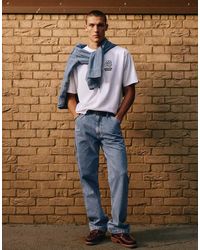 Levi's - Workwear Loose Straight Denim Carpenter Jeans Met Lichte Wassing - Lyst