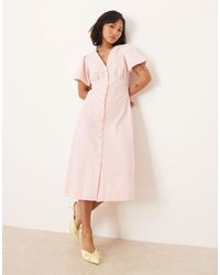 Nobody's Child Petite - – alexa – midi-jeanskleid - Lyst