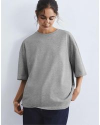 Pull&Bear - – kurzärmliges oversize- t-shirt - Lyst